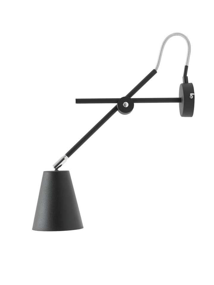 Licht-Erlebnisse Wandlampe in Schwarz günstig kaufen onesize
