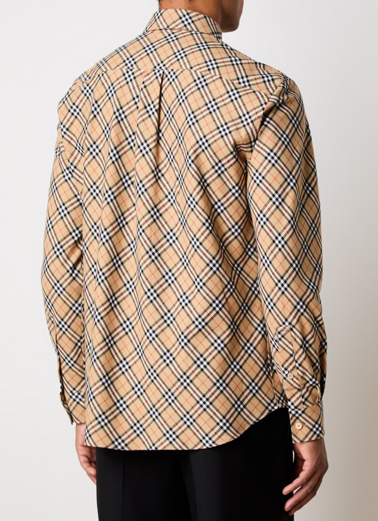 Burberry Regular fit shirt with check pattern