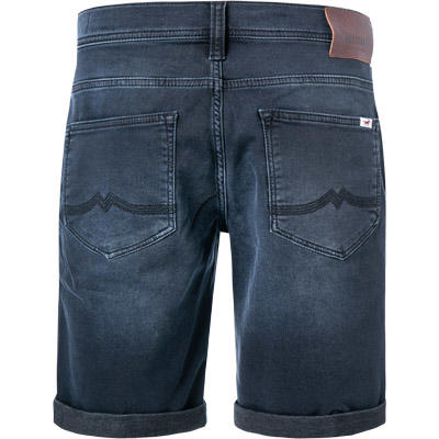 MUSTANG, Jeansshorts Chicago, Regular Fit, Baumwoll-Stretch, blau