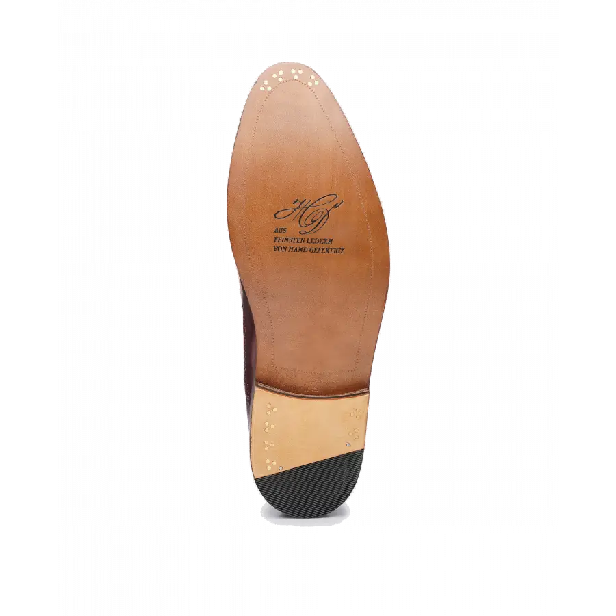Heinrich Dinkelacker - Businessschuhe Derby MILANO FULL-BROGUE TC Toscana calf - braun