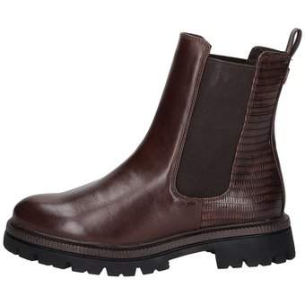 Marco Tozzi Chelsea Boots in braun