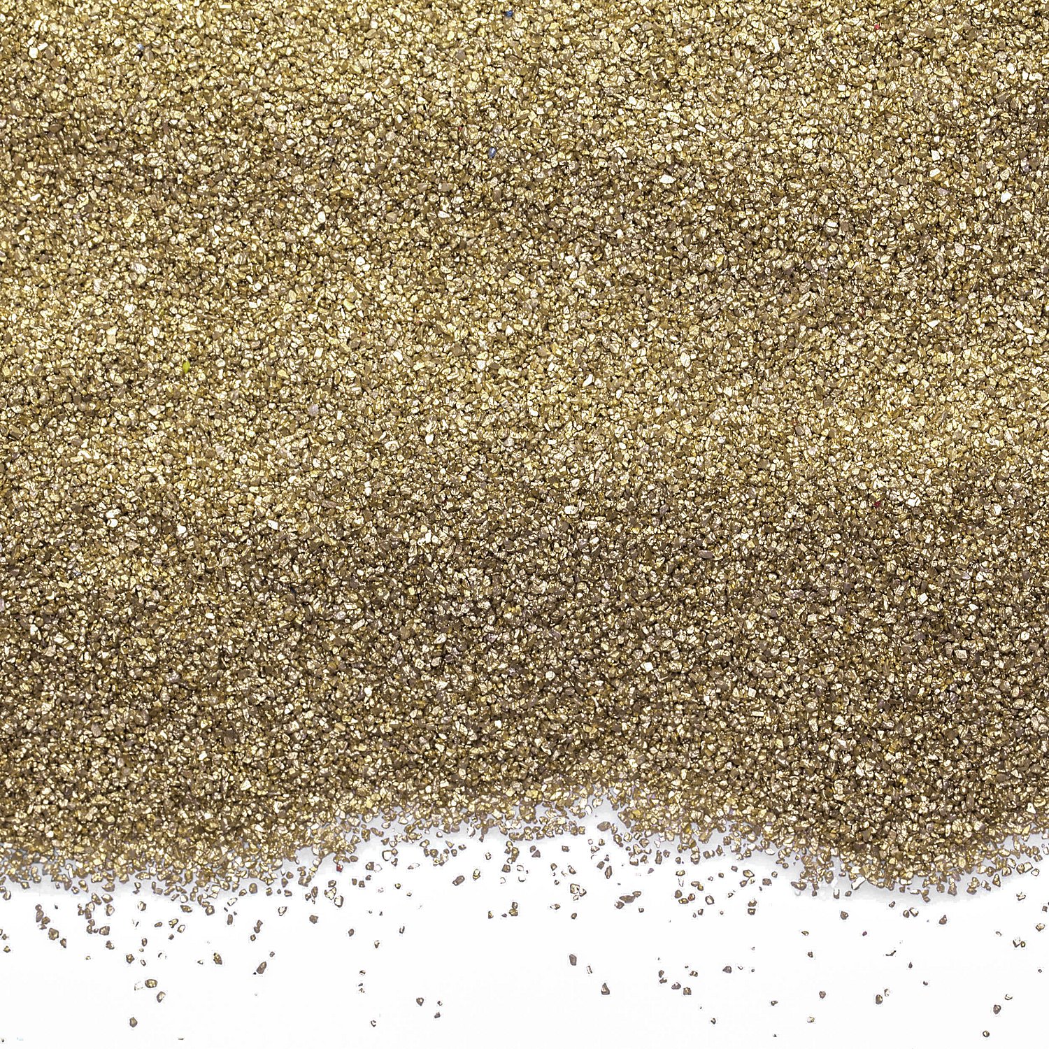 Farbsand, gold, 1 kg