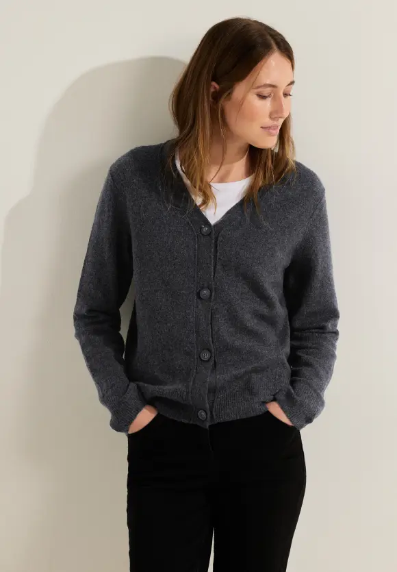 CECIL Cardigan mit Ziernähten