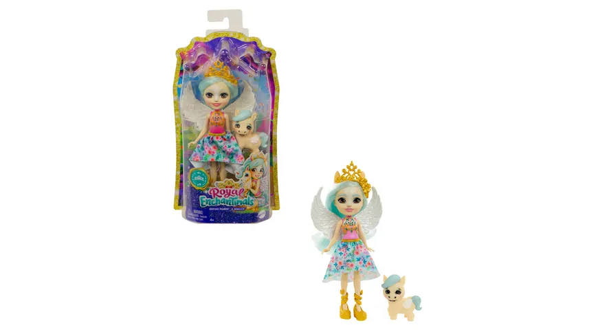 Enchantimals Royals Paolina Pegasus Puppe & Wingley