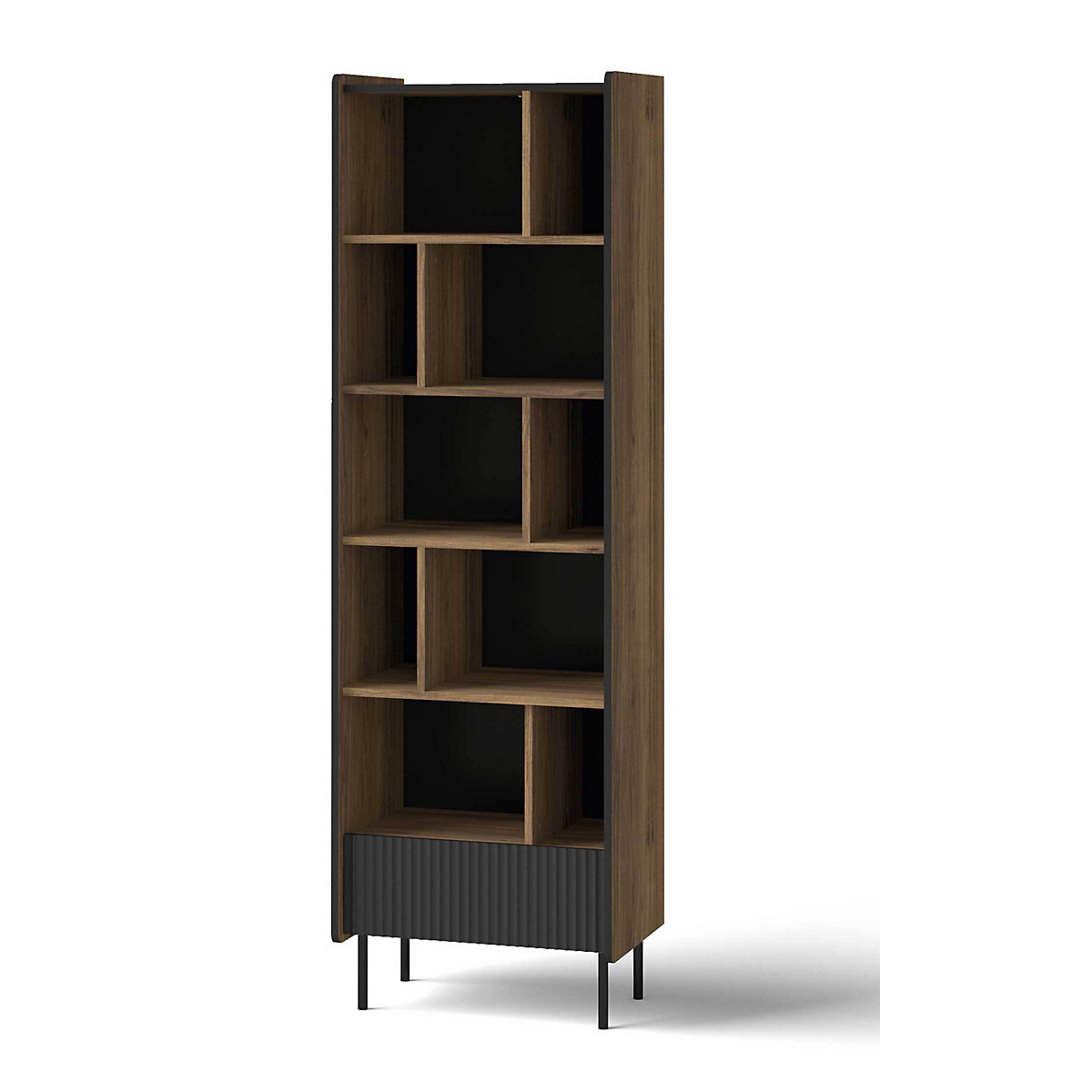 Bücherregal Regal Pereto 59x40x190cm