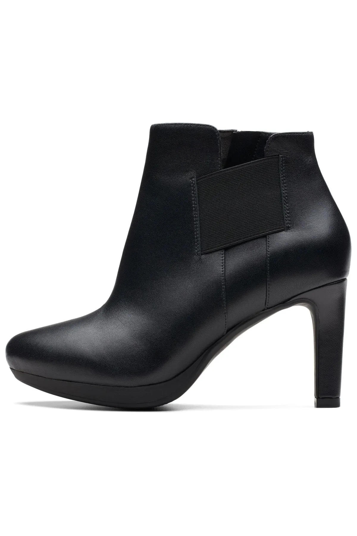CLARKS  Stiefelette - Schwarz - Pfennigabsatz/Stiletto