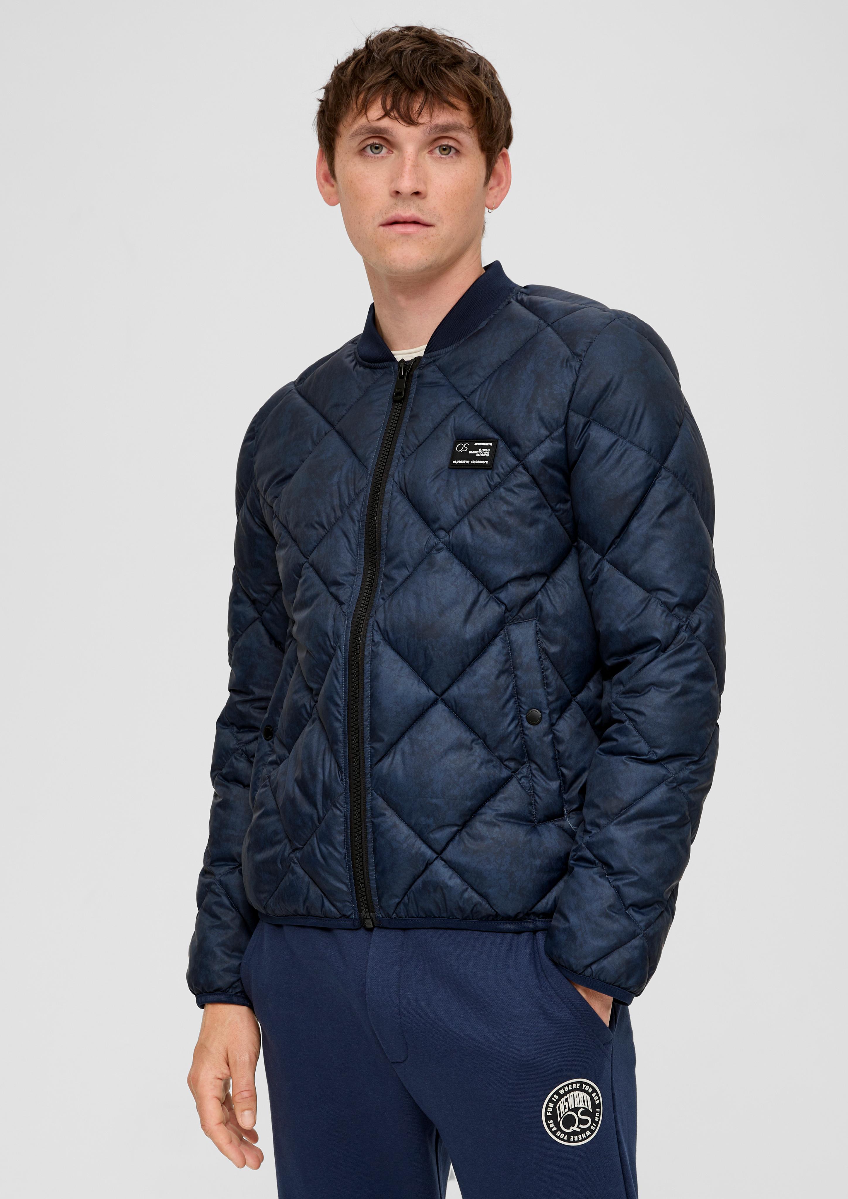 Steppjacke mit Allover-Print  2133550-58A1