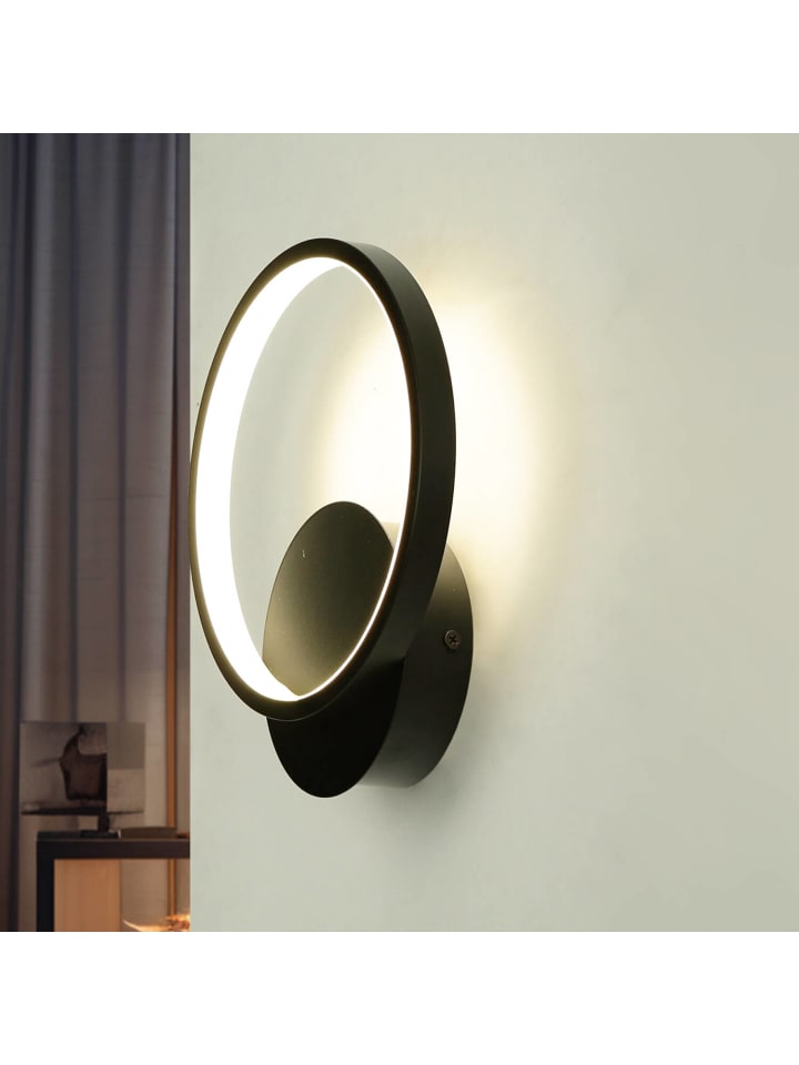 Licht-Erlebnisse Wandlampe EEK F in Schwarz günstig kaufen onesize