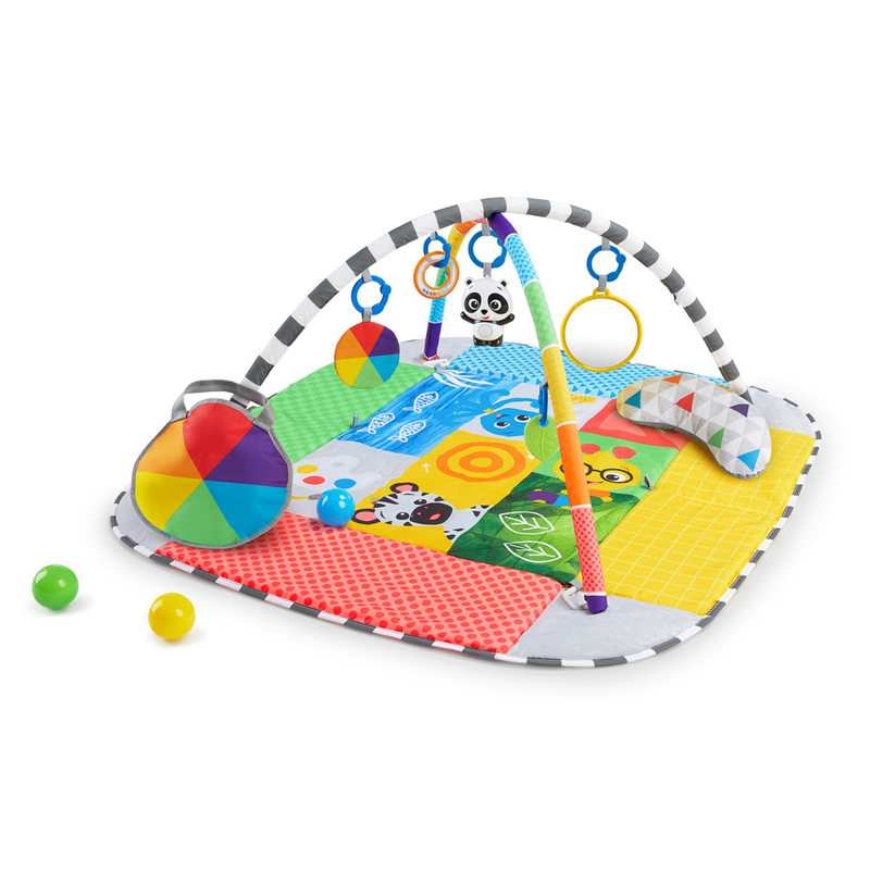 Tapis d’éveil et piscine à balles Patch’s 5 en 1 Baby Einstein