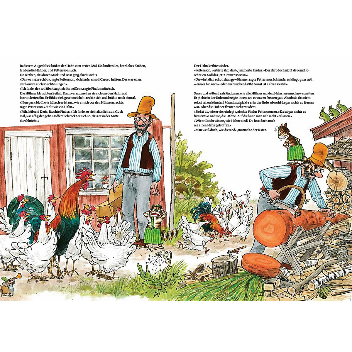 Findus und der Hahn im Korb