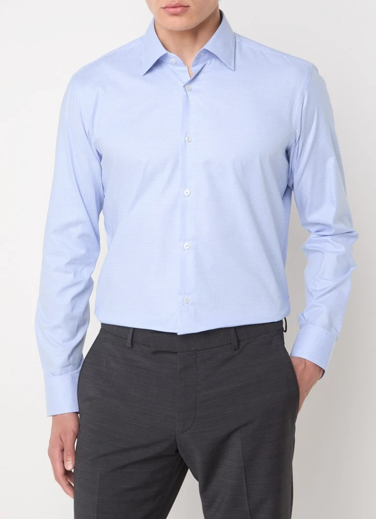 Camisa HUGO BOSS Joe de corte regular com microestampa