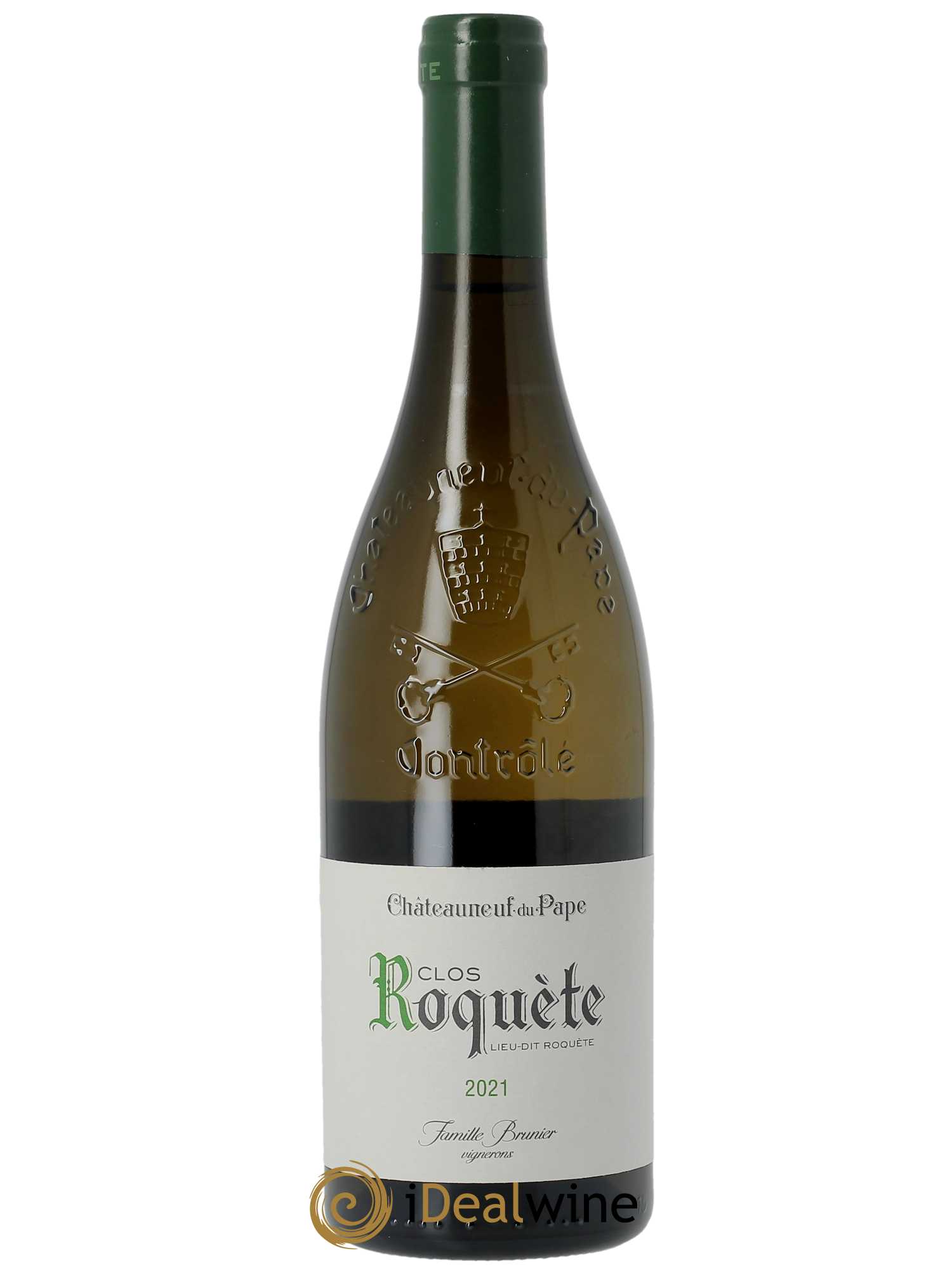 Châteauneuf-du-Pape Vieux Télégraphe (Domaine du) Clos La Roquète Vignobles Brunier  2021 - Lot de 1 Bouteille