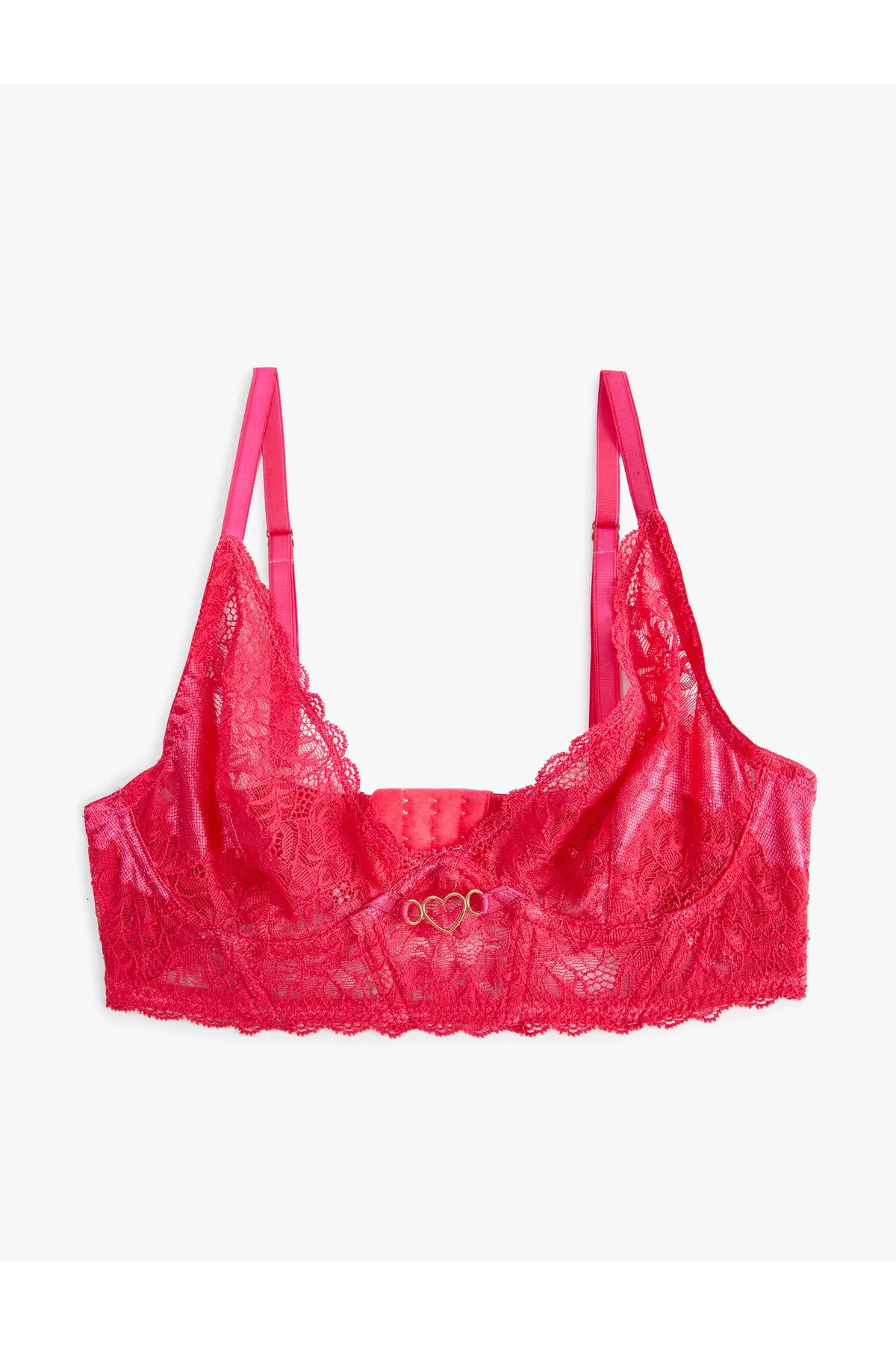Koton  Bralet-BH aus Spitze mit Herzdetail ohne Bügel