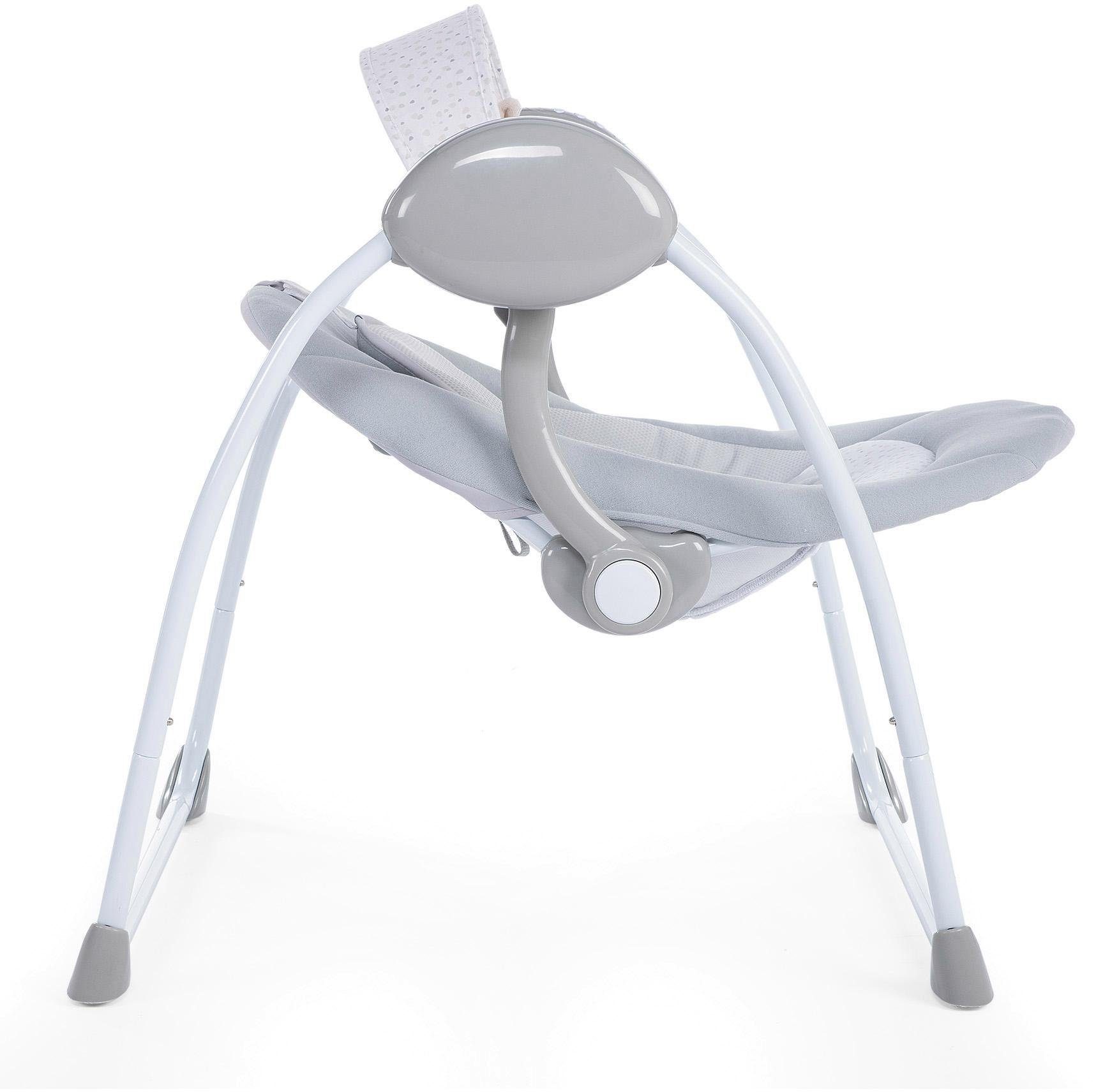 Chicco Babyschaukel Relax & Play, Cool Grey, elektrisch