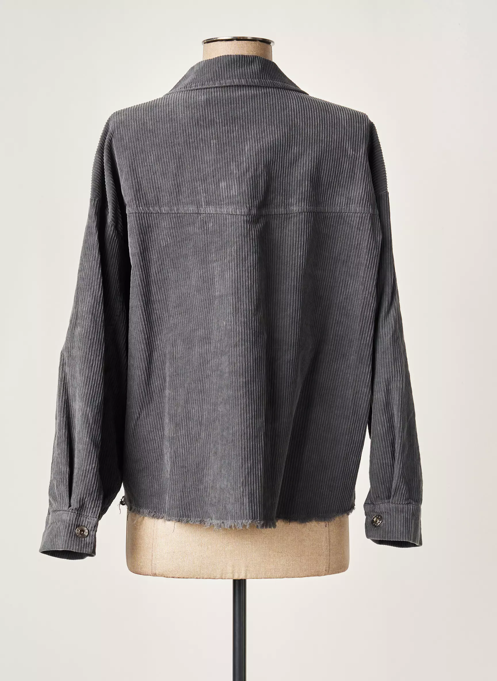 Bobbie Bob Vestecasual Femme couleur gris