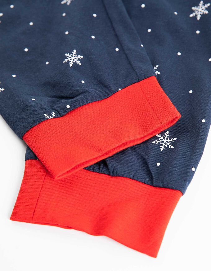 Pyjama Set aus Langarmshirt und Hose- Baumwolle