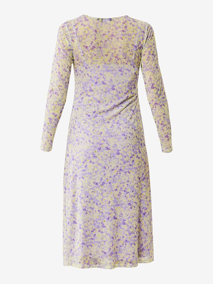Mexx Kleid in Flieder/ Gelb günstig kaufen
