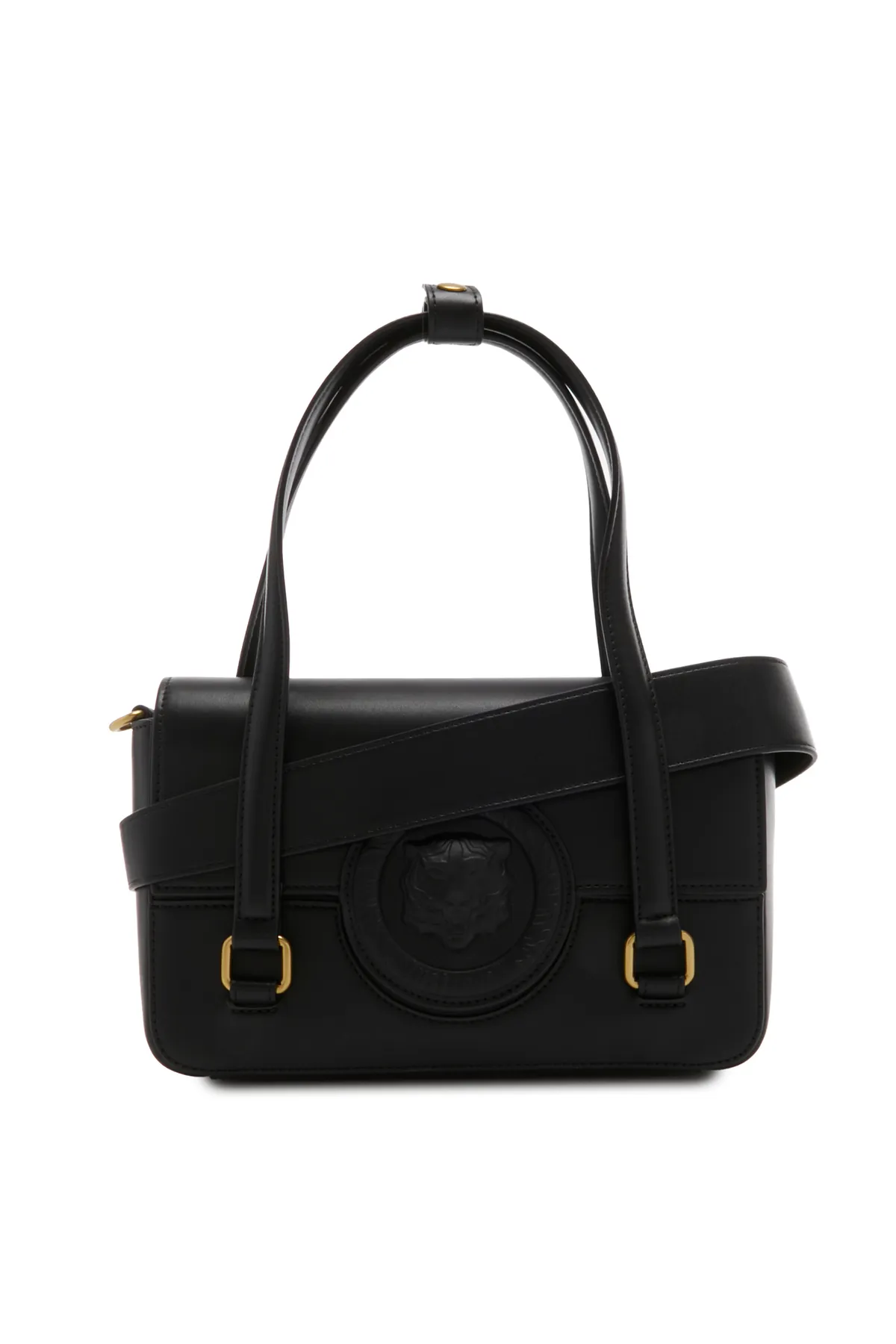 Just Cavalli  Tiger Damen Schultertasche Schwarz 75ra4be1-zs749-899