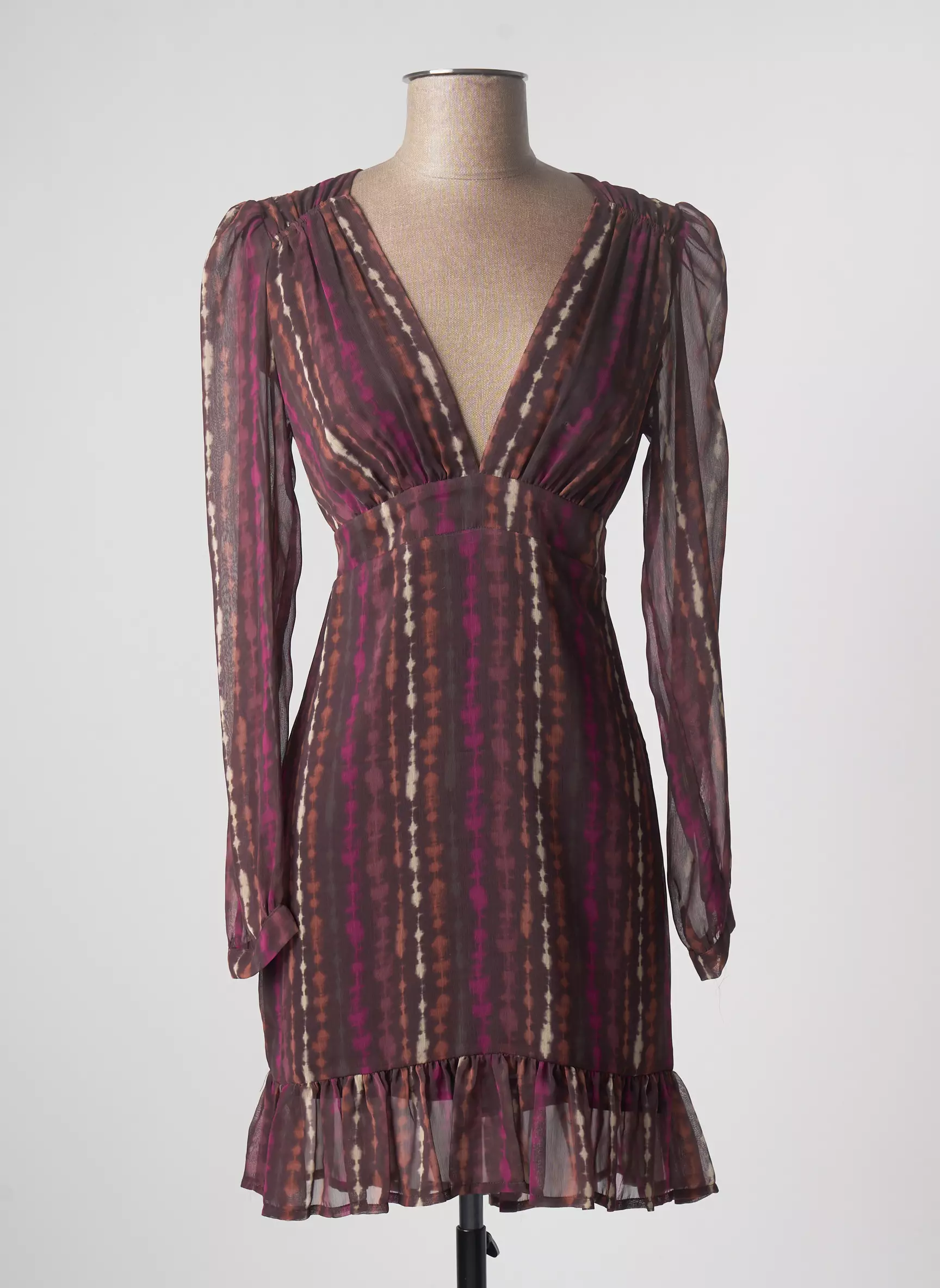 Jane Wood Robes Courtes Femme couleur violet