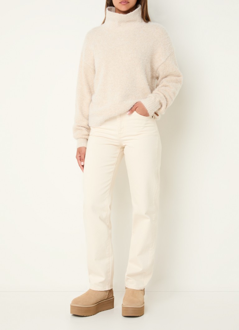 Moscow Andrea fine-knit sweater in alpaca wool blend
