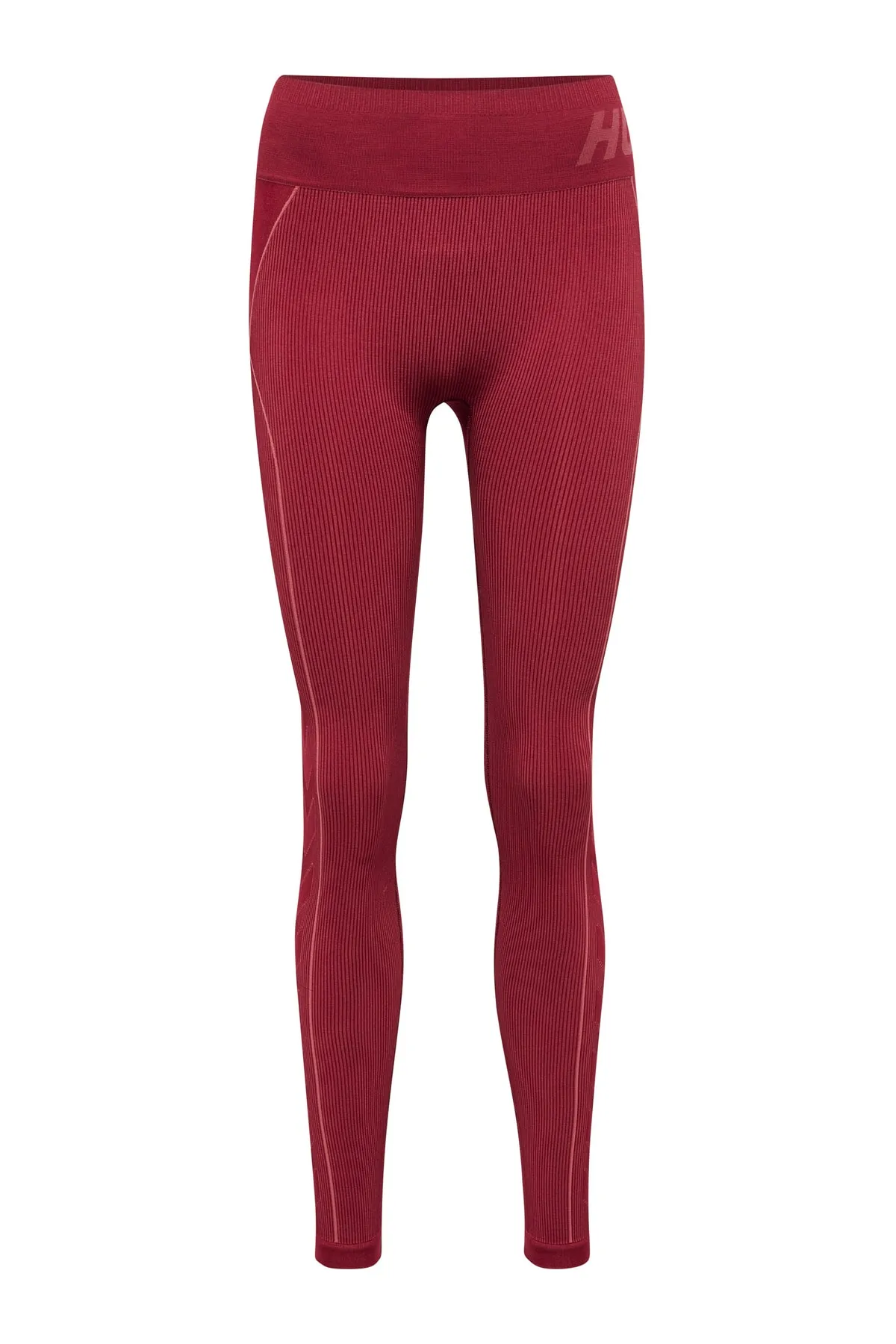 hummel  Sport-Leggings - Rot - Mittlerer Bund