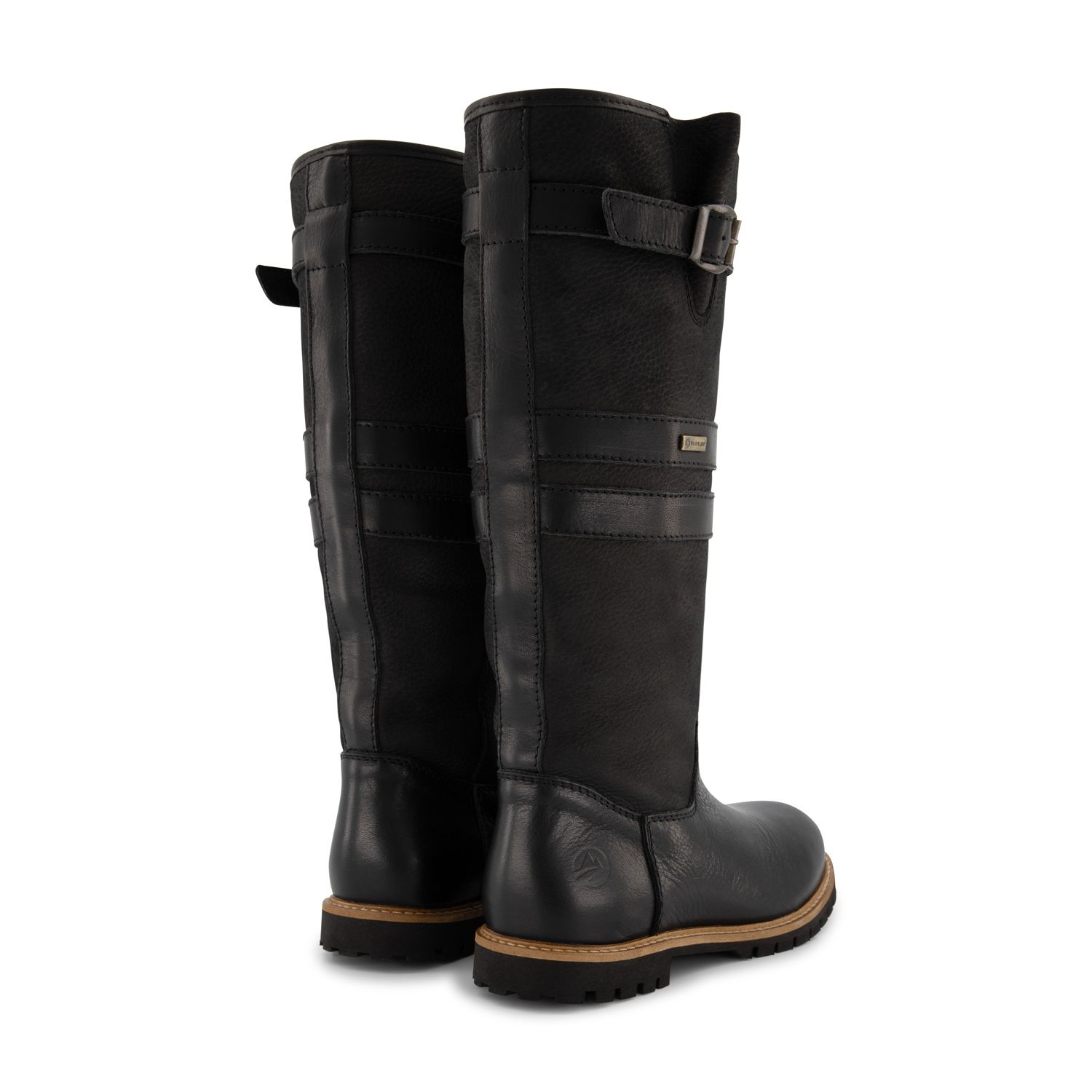 Travelin' Norway schwarze Damen Outdoorstiefel