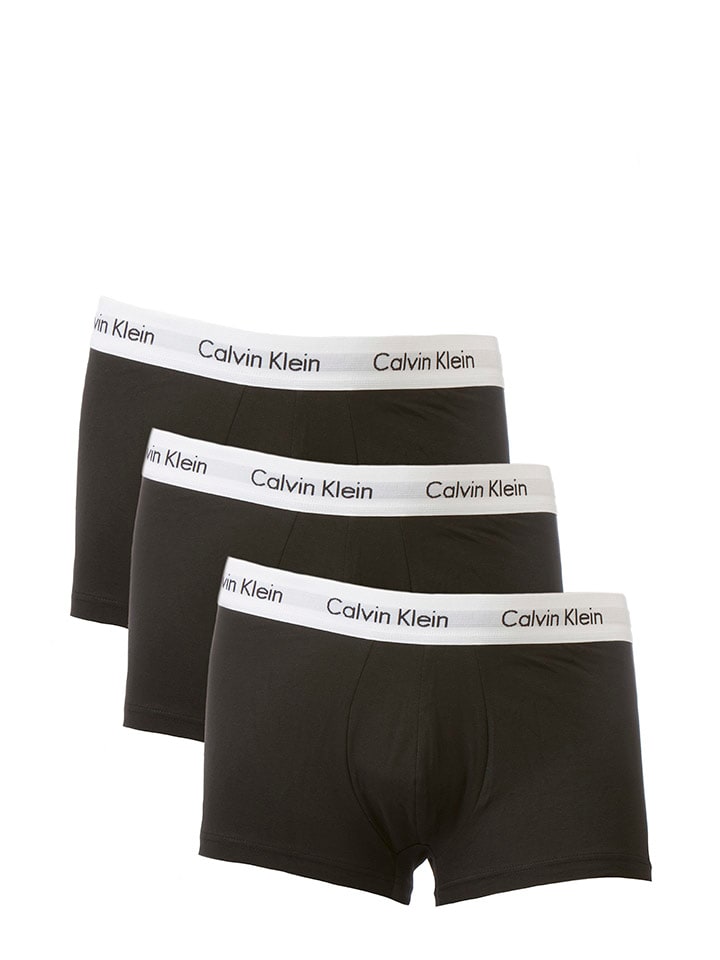 CALVIN KLEIN UNDERWEAR 3er-Set: Boxershorts in Schwarz günstig kaufen