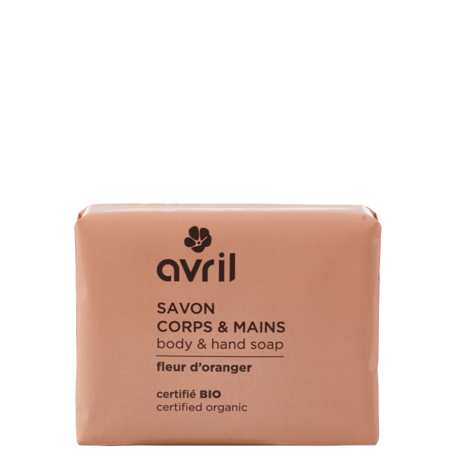 Avril Savon - Certifié bio Savon corps & mains Fleur d'oranger