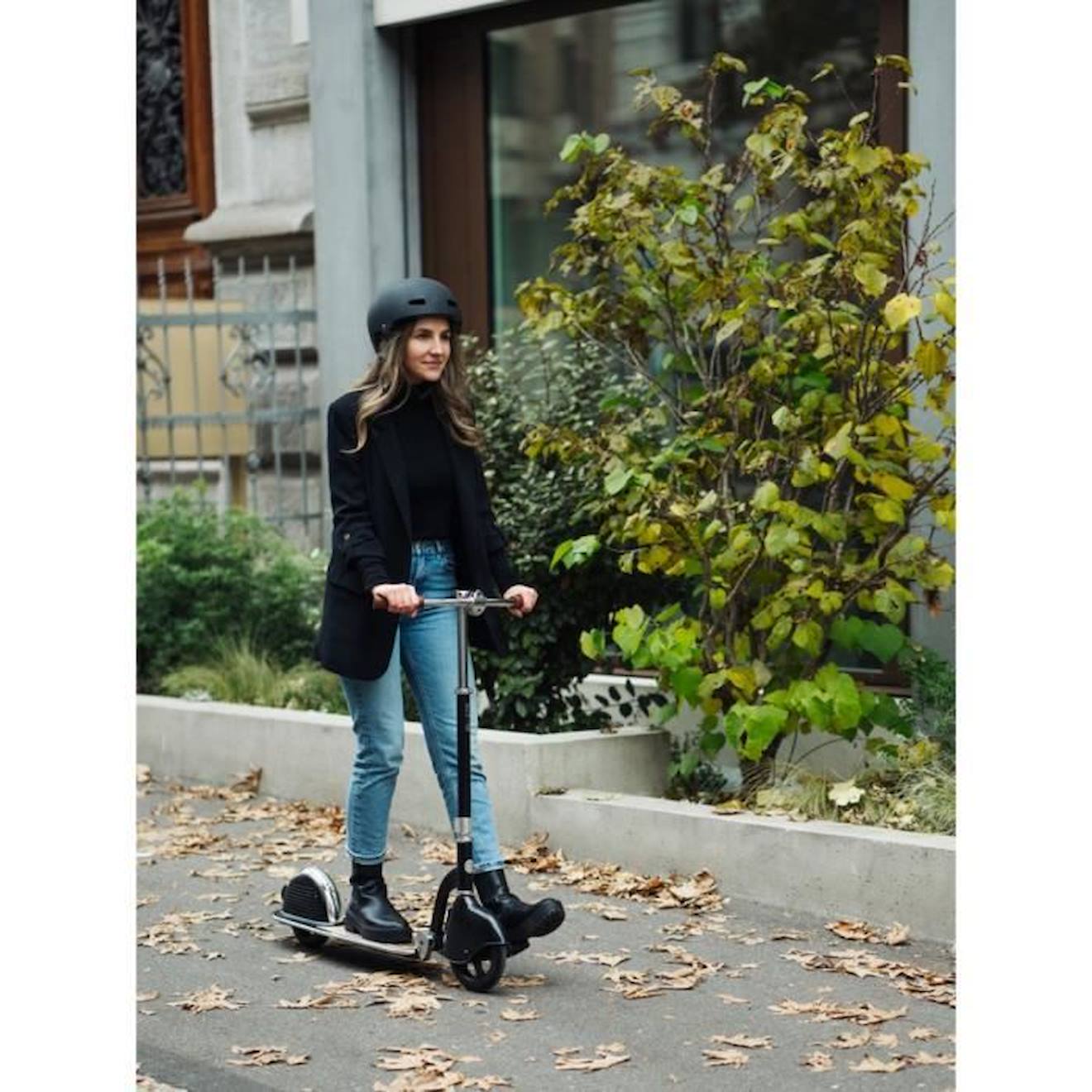 Trottinette mécanique Adulte – Micro Navigator marron