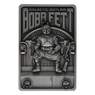 Star Wars Das Buch von Boba Fett: Iconic Scene Collection Metallbarren (Limited Edition)