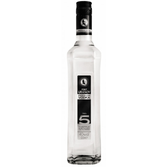Fürst Uranov Premium Vodka No.5 0,5L