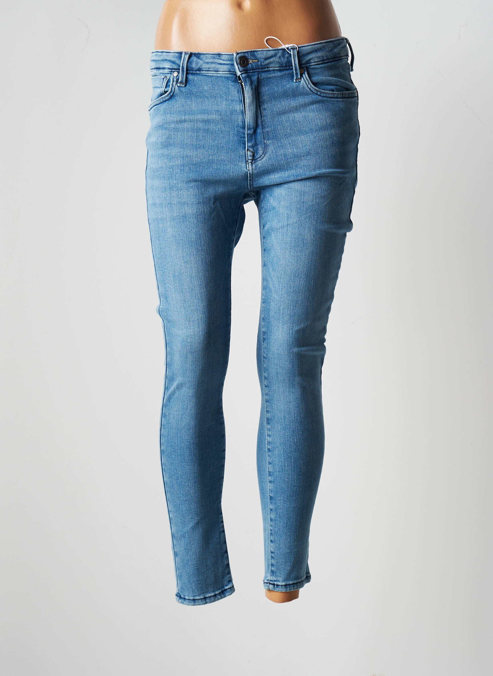 Only Jeans Skinny Femme couleur bleu