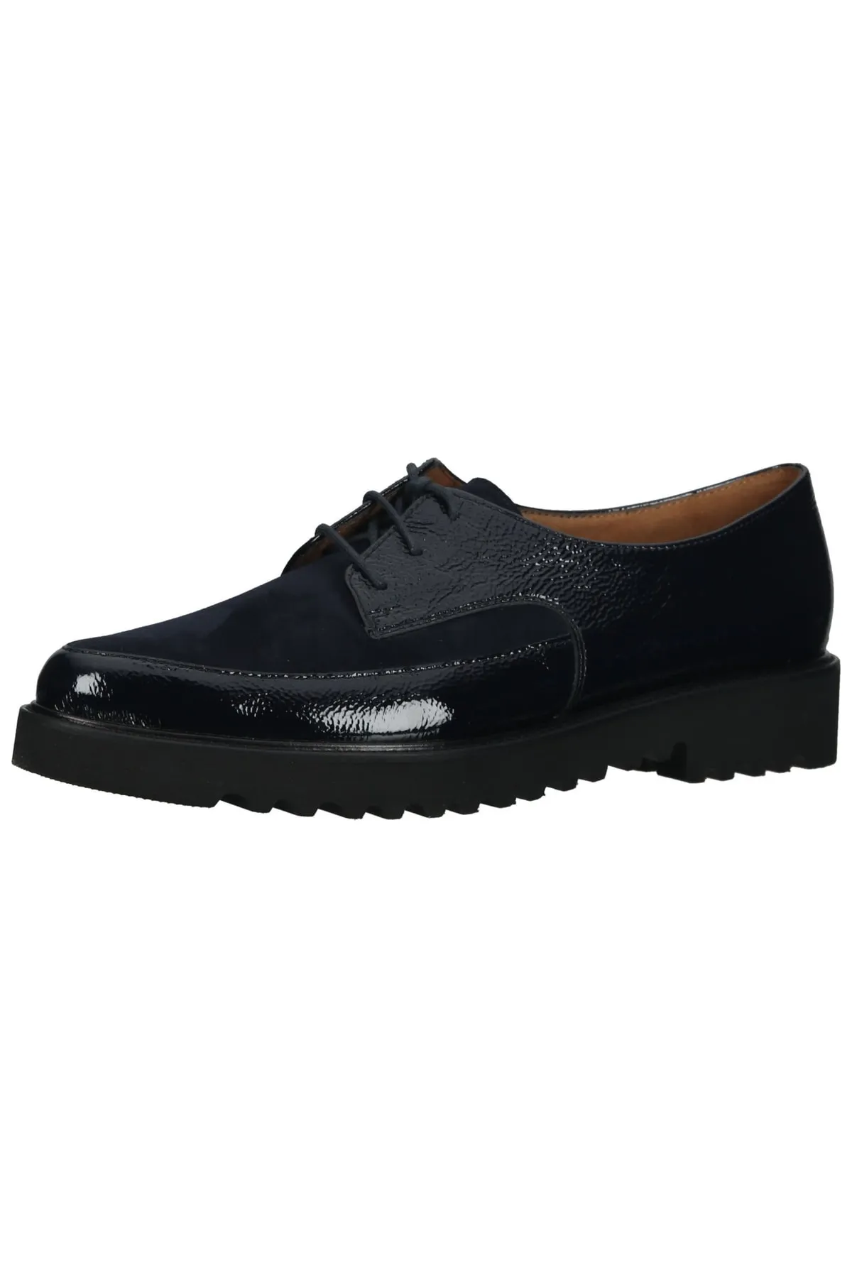 Paul Green  Business-Schuh - Blau - Blockabsatz