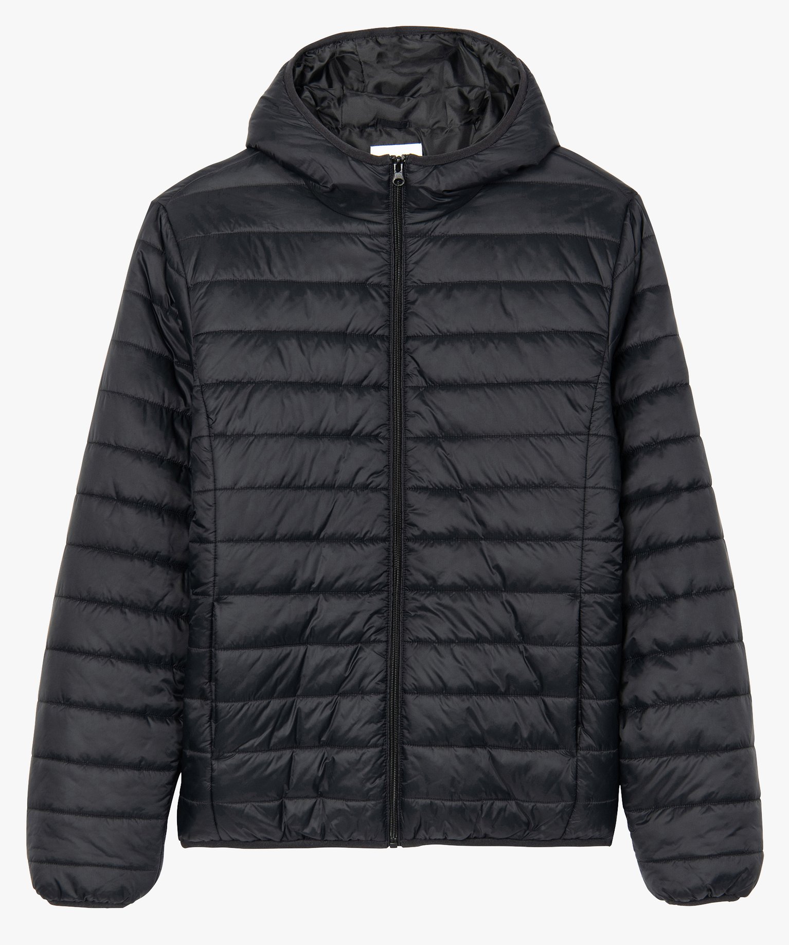 Doudoune homme fine avec capuche noir | GEMO