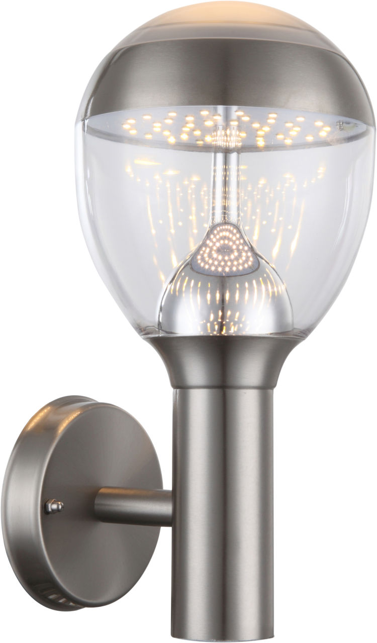 Globo Lighting - CALLISTO - Außenleuchte Edelstahl, LED