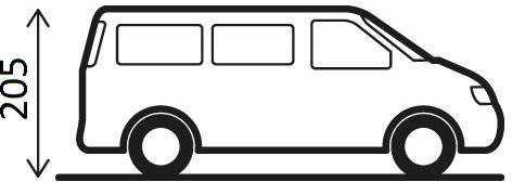 BRUNNER Buszelt Comet Heckzelt, Personen: 2, rahmenlose Konstruktion