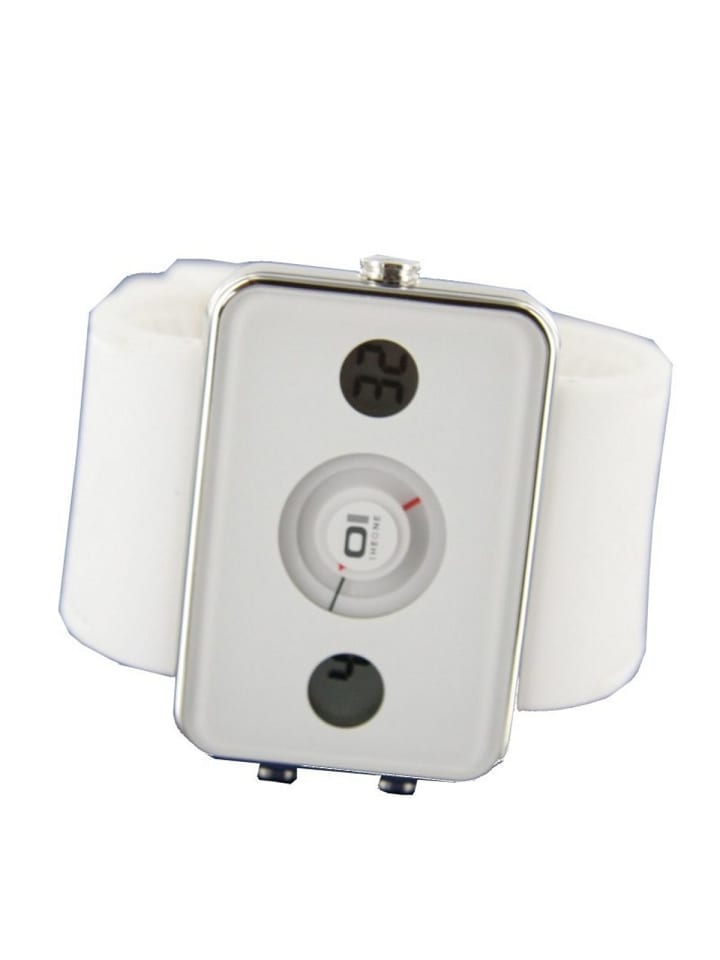 The One Quarzuhr IP104-3WH in Weiß günstig kaufen onesize