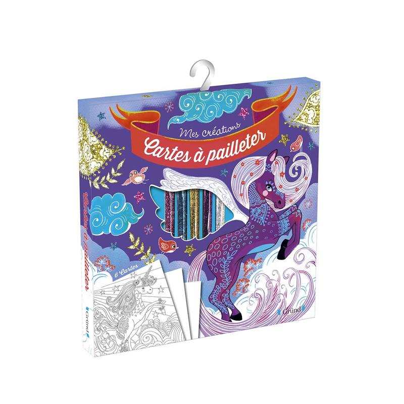 Pochette Mes créations cartes à pailleter - Gründ