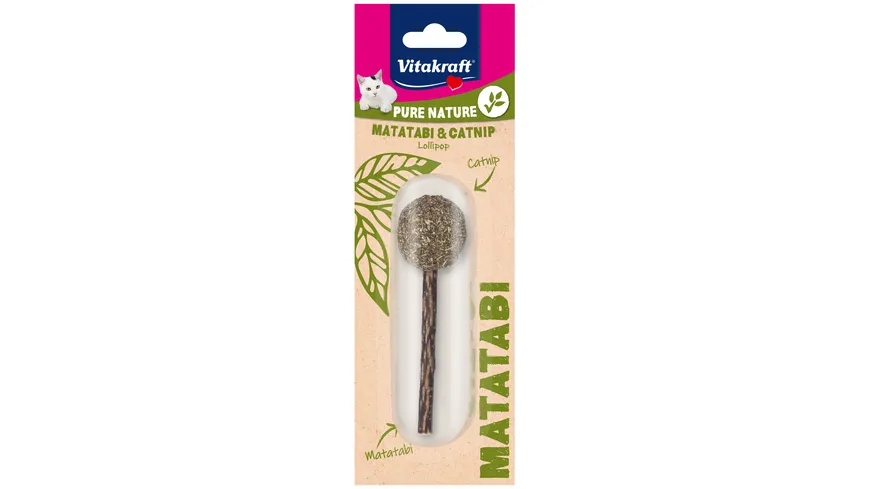 Vitakraft Katzenspielzeug Matatabi Catnip Lollipop