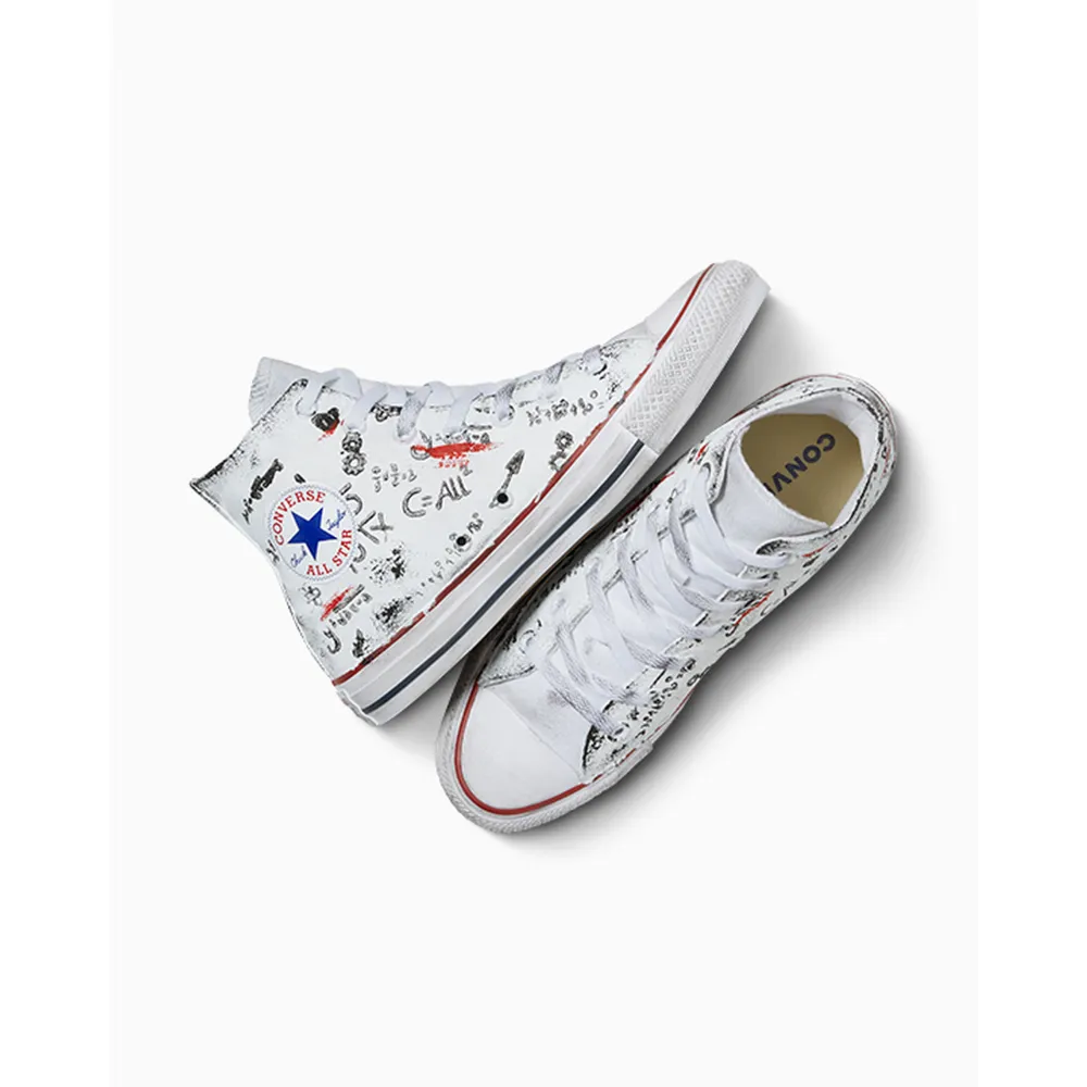 Converse Chuck Taylor All Star Scuffed A10237C / weiss
