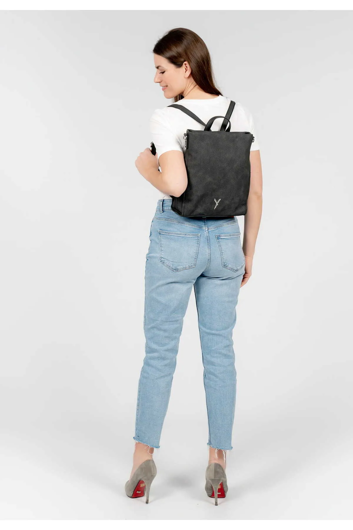 SURI FREY  Rucksack - Schwarz - Unifarben