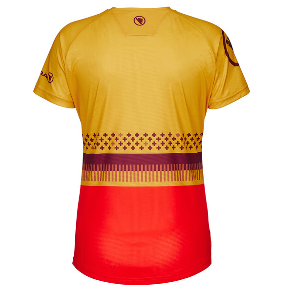 DAMEN SINGLETRACK PRINT T Damen - Fahrradtrikot
