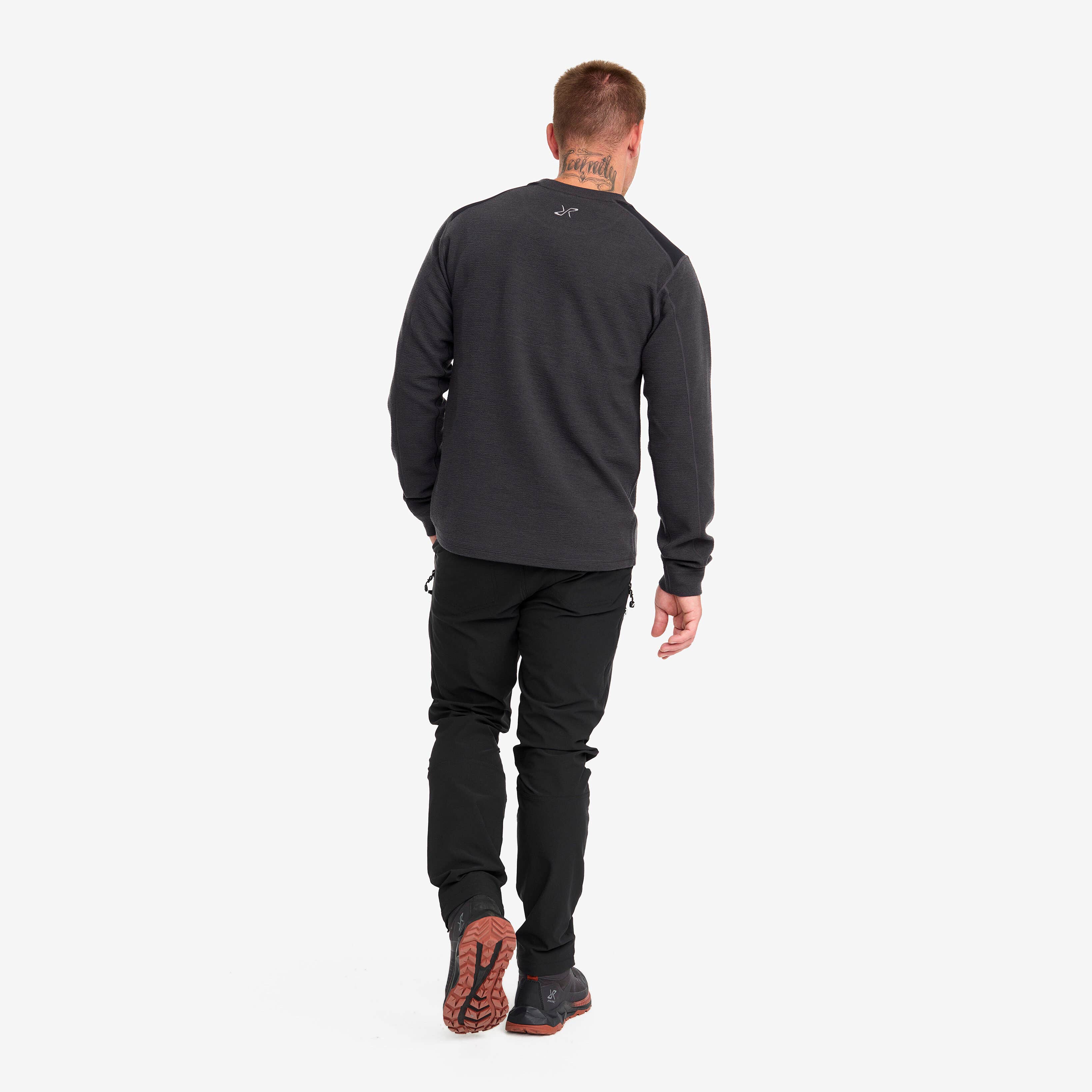 Wool Sweater Homme Anthracite