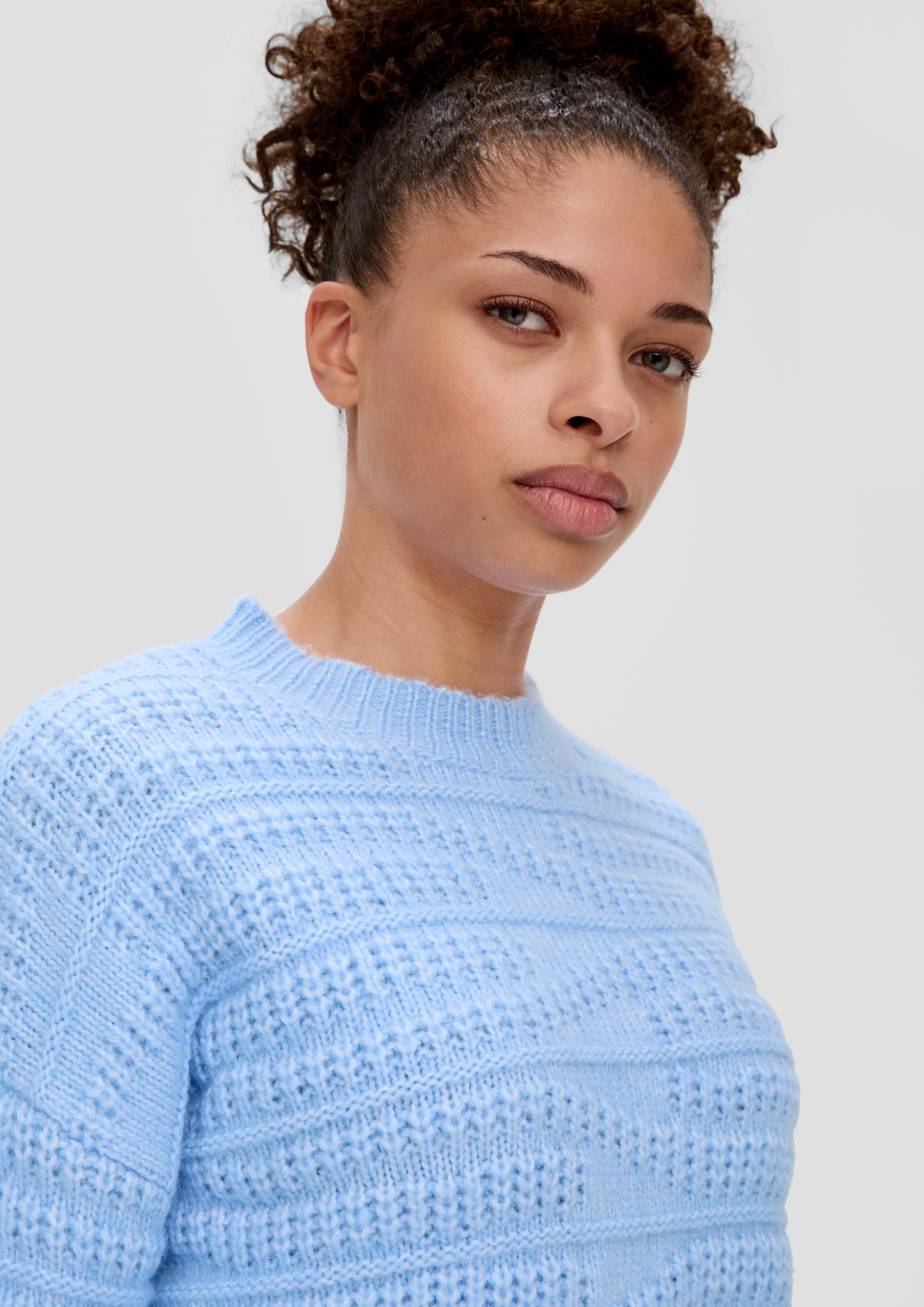 Strickpullover mit Musterstruktur  2135485-53W0