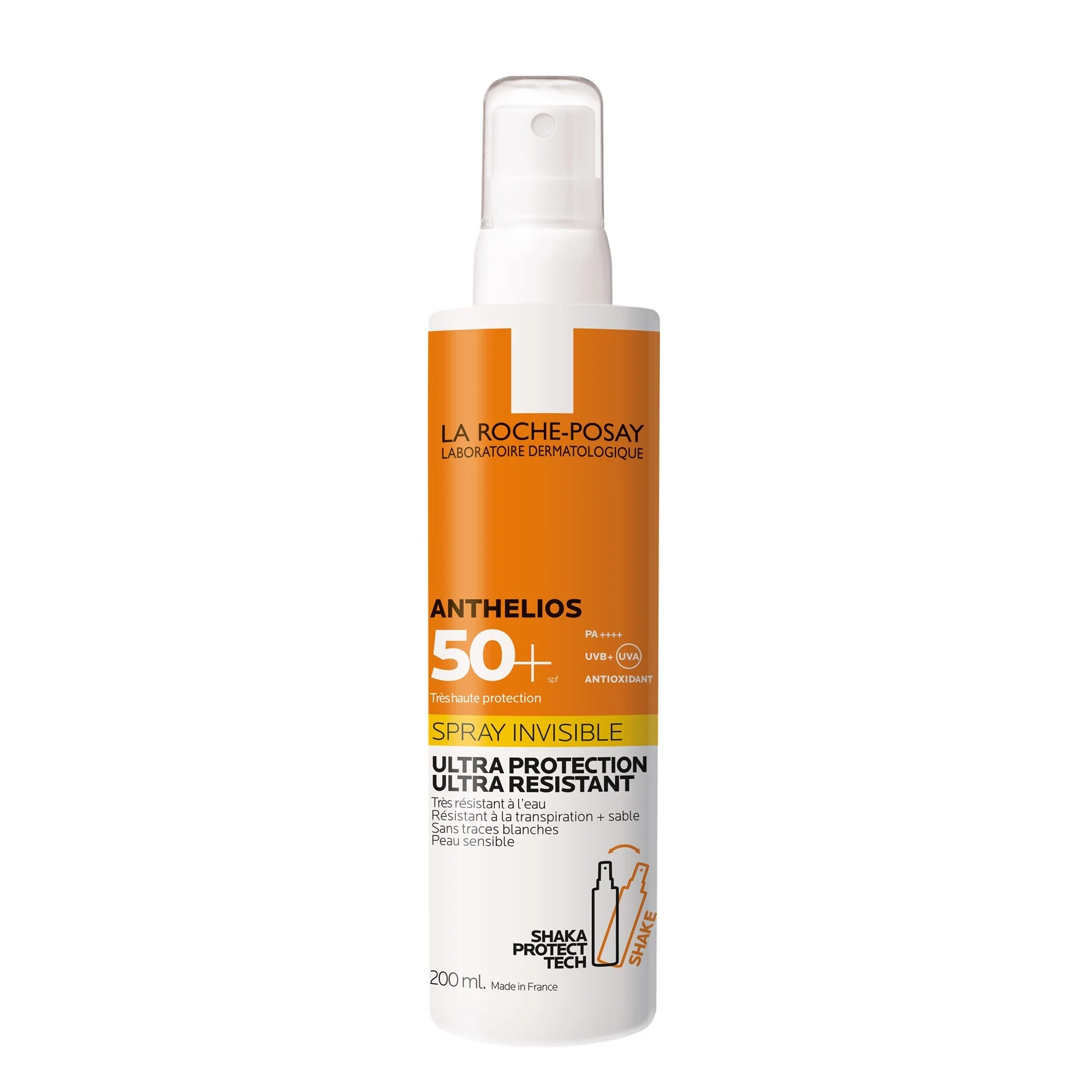 Anthelios Invisible Telový opaľovací sprej SPF50+ - Vysoko ochranný telový opaľovací sprej, Vysoko ochranný opaľovací sprej na tvár.
