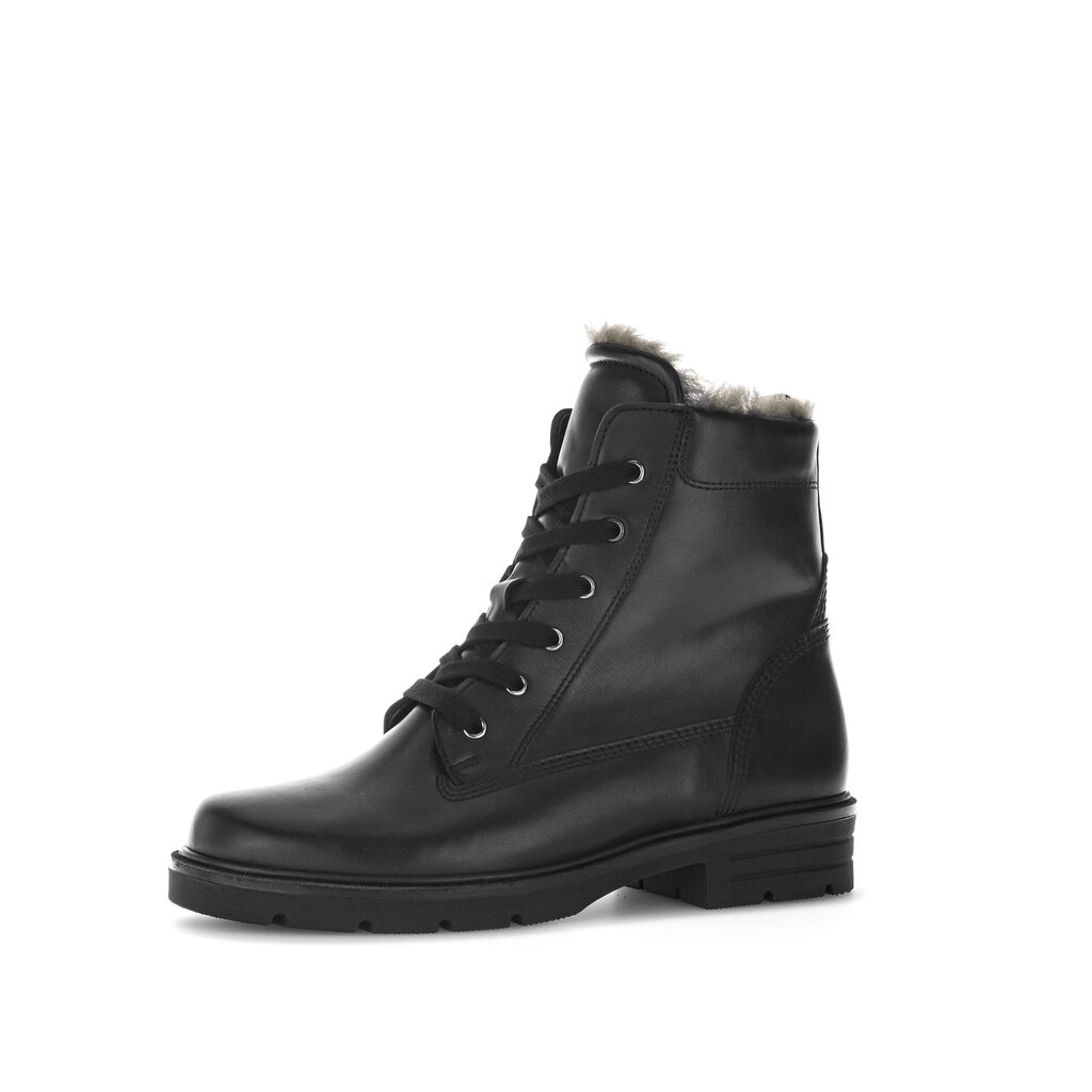 Gabor fashion Schnürstiefelette schwarz