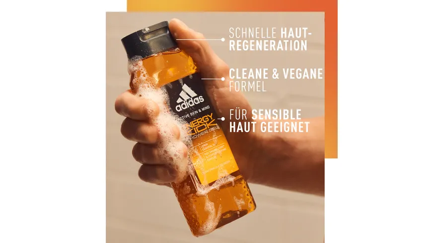 adidas Active Skin & Mind Energy Kick Duschgel 250 ml