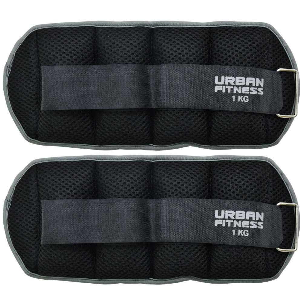 Urban Arm- und Bein-Fitness-Gewichtsmanschetten 1 kg 2 Stück UFW00510