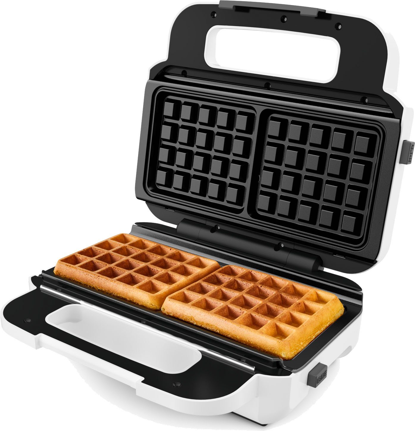 Tefal 2-in-1-Sandwichmaker SW7011 Snack XL, 850 W, 2 antihaft + spülmaschinengeeignete Plattensets, inkl. Rezeptheft