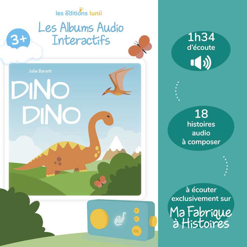 Album audio Dino Dino Lunii